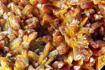 Orpiment, Jiepaiyu mine, Shimen Co., Hunan Province, China