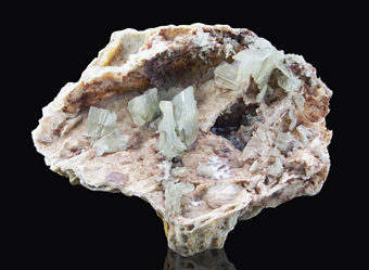 Baryte, Corona Sa Craba mine, Barbusi, Sardinia, Italy