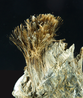 Balangeroite (TL), Poggio San Vittore asbestos mine, Balangero, , Piedmont, Italy