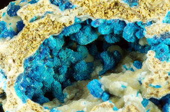 Veszelyite - Laochang ore field, Gejiu Co., Yunnan Province, China