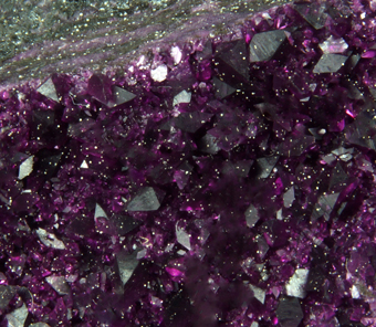 Chromian Clinochlore (Kammererite) - Kop Krom mine, Kop Daglari, Eastern Anatolia Region, Turkey