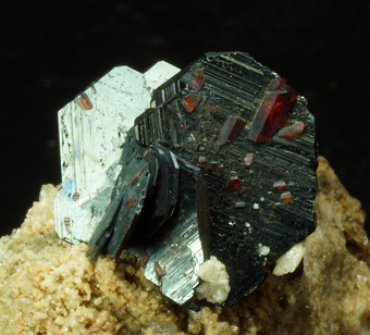 Hematite and Rutile - Cavradi gorge - Grischun, Switzerland