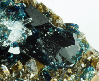 Lazulite, Siderite, Quartz - Cross Cut Creek area, Yukon, Canada