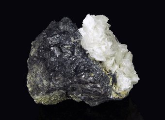 Wurtzite and Barite - Huanzala mine, Huallanca, Ancash Department, Peru