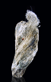 Balangeroite (TL) - Poggio San Vittore asbestos mine, Balangero, , Piedmont, Italy
