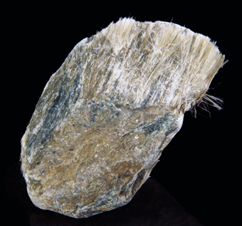 Balangeroite (TL) - Poggio San Vittore asbestos mine, Balangero, , Piedmont, Italy