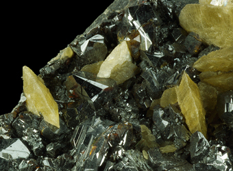 Sphalerite, Siderite - Le mure, Isere, Rh�ne-Alpes, France