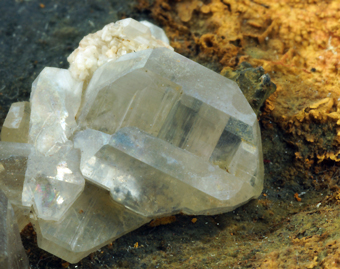 Cerussite  - Touissit, Oriental Region, Morocco
