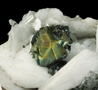Chalcopyrite, Sphalerite, Baryte - Pachapaqui district, Bolognesi, �ncash, Per