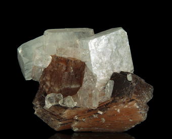 Apophyllite, Stilbite - Poona quarries, Poona, Maharashtra, India