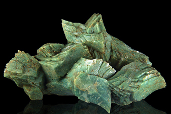 Heulandite, Celadonite -Jalgaon, ,Maharastra, India