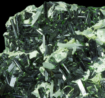 Epidote - Epidote locality, Khowrin Mt, Tafresh city, Markazi Province, Iran