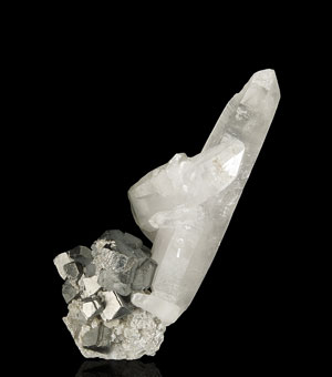 Arsenopyrite, Quartz- Yaogangxian mine, Chenzhou Prefecture, Hunan Province, China