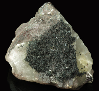 Babingtonite - Baveno, Piedmont, Italy