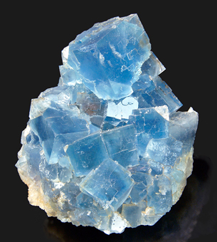 Fluorite - Le Burg mine, Alban, Midi-Pyr�n�es, France