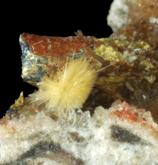 Klebelsbergite - Pereta Mine, Pereta, Italy