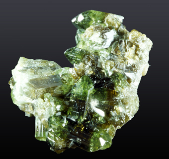 Vesuvianite - Bellecombe, Aosta Valley, Italy