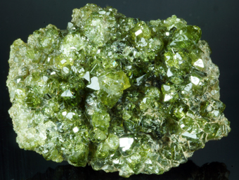 Vesuvianite - Bellecombe, Aosta Valley, Italy