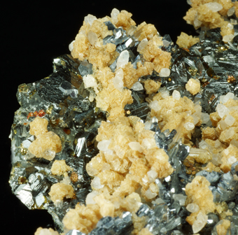 Sphalerite, Quartz, Dolomite, Galena, Pyrite. - Boldut mine, Cavnic, Maramures Co., Romania