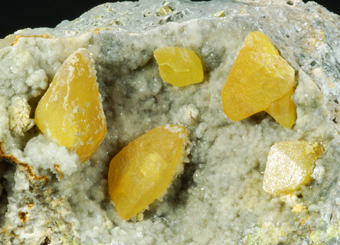 Sulphur - Gessolungo mine, Sicily, Italy