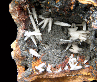 Cerussite - Montevecchio mine, Guspini, Sardinia, Italy