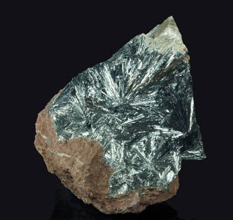 Pyrolusite, Imini area, Souss-Massa-Dra� Region, Morocco