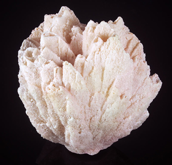 Rhodochrosite pseudomorph of calcite, Cavnic mine, Cavnic, Maramures Co., Romania