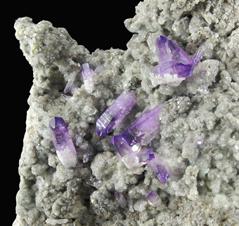 Quartz (Var. Amethyst) - Las Vigas Area - Vera Cruz, Mexico