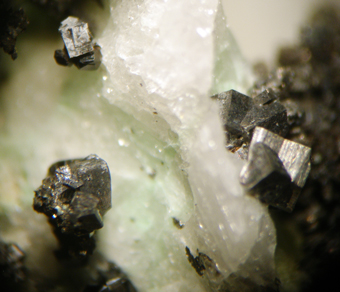 Ullmannite, Masaloni Mine, San Vito, Sardinia, Italy