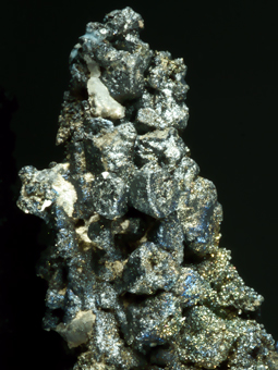Acanthite, chalcopyirte, pyrargyrite - Guanajuato, Mexico