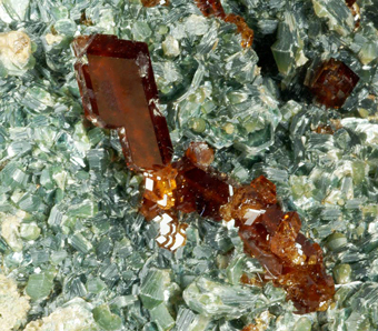 Grossular Garnet var. Hessonite, Laietto, Piedmont, Italy