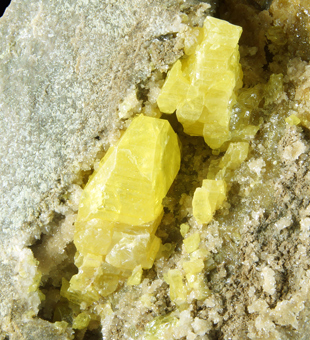 Sulphur - Perticara Mine, Marche, Italy