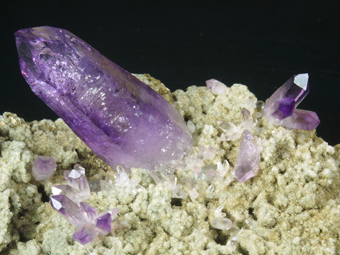 Quartz (Var. Amethyst) - Las Vigas Area - Vera Cruz, Mexico