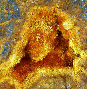 Karibibite, Yukonite? - Oumlil Mine, Bou Azzer District - Morocco