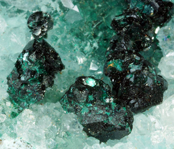 Clinoatacamite, Lily mine, Ica Department, Peru