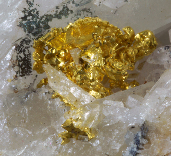 Gold - Brusson mine - Italy