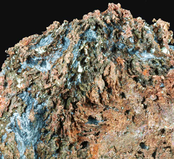 Copper, Colonial Copper mine, Cape D'Or, Nova Scotia, Canada