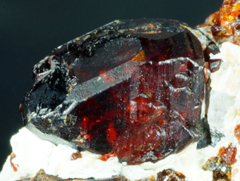 Hydroxylclinohumite - Khandjee, Koksha Valley, Badakhshan Province, Afghanistan