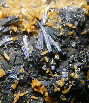 Hutchinsonite, Baunhauerite-2A - Quiruvilca mine, Santiago de Chuco Province, La Libertad Department, Peru