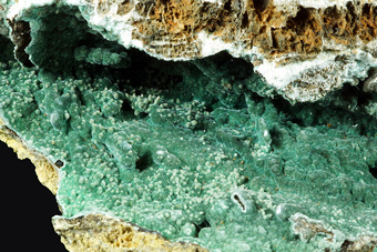 Aurichalcite - Zorzone mine, Bergamo, Lombardy, Italy
