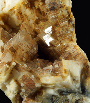 Dolomite - Farma river, Terme di Rapolano, Tuscany, Italy