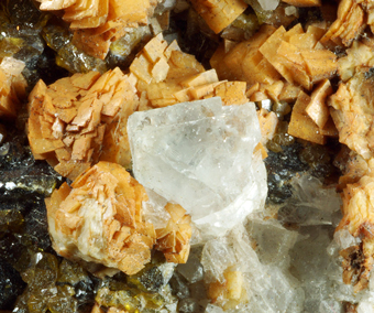 Fluorite, Ankerite, Sphalerite - Corvara mine, Sarentino valley, Trentino Alto Adige, Italy