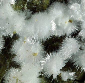 Aragonite, Hydromagnesite - Roccamurata Quarry, Valtarno, Parma - Emilia Romagna, Italy