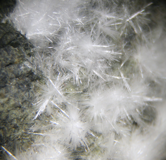 Aragonite, Hydromagnesite - Roccamurata Quarry, Valtarno, Parma - Emilia Romagna, Italy