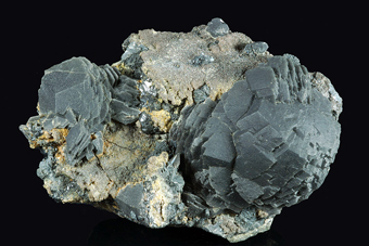 Calcite with Boulangerite, Sphalerite and Semseyite - Herja mine, Baia Mare, Maramures Co., Romania