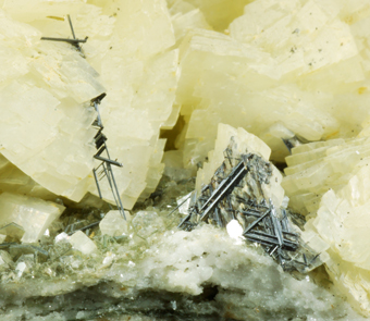 Dolomite with Siderite and Rutile - Obergesteln, Wallis, Switzerland