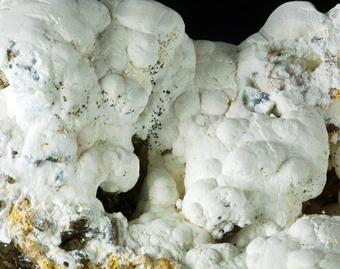 Hydrozincite with Hemimorphite - Escudo de Cabu�rniga sierra, Cantabria, Spain