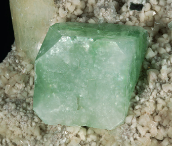 Aphophyllite and Stilbite - Ahmadnagar district, Maharastra, India