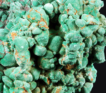 Malachite - Ebreo grotto, Isle of Elba, Tuscany, Italy