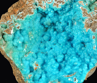 Hemimorphite var. Calamine - Sa Duchessa mine, Fluminimaggiore, Sardinia , Italy